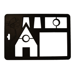 3D Ausstechform Lebkuchenhaus