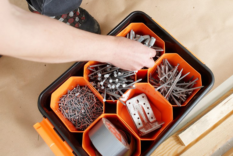 SmartStore Pro Aufbewahrungsbox mit Einsätzen im Inneren