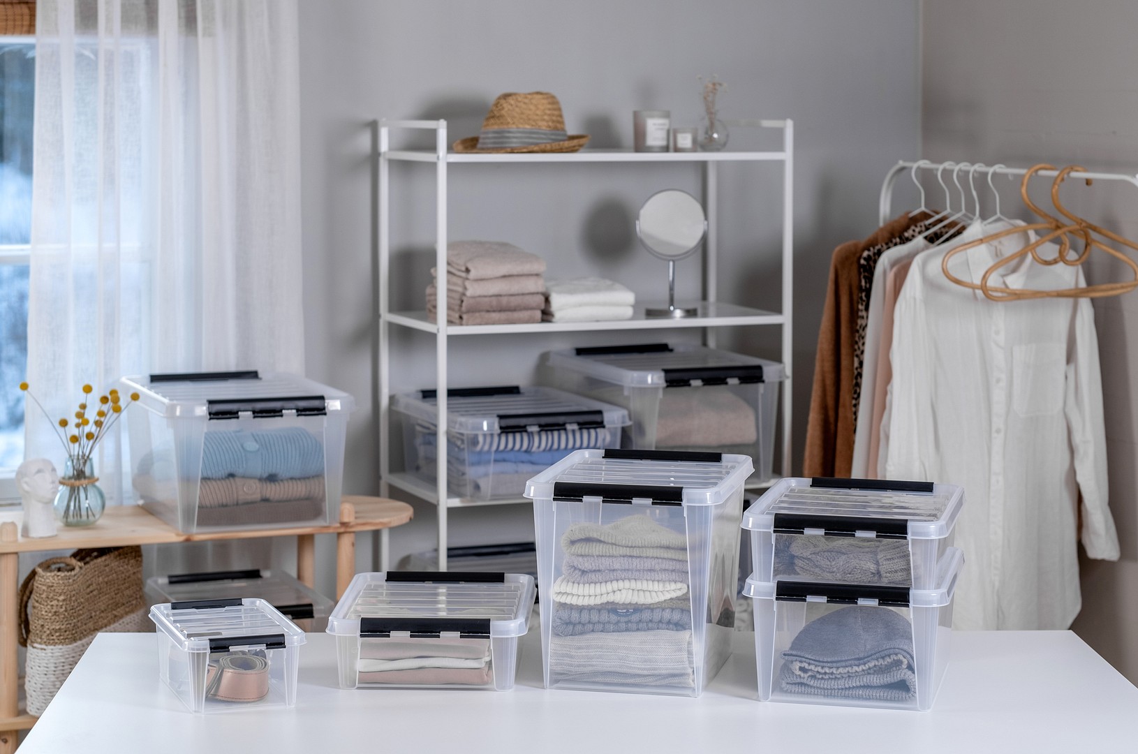 So organisieren Sie Ihren begehbaren Kleiderschrank